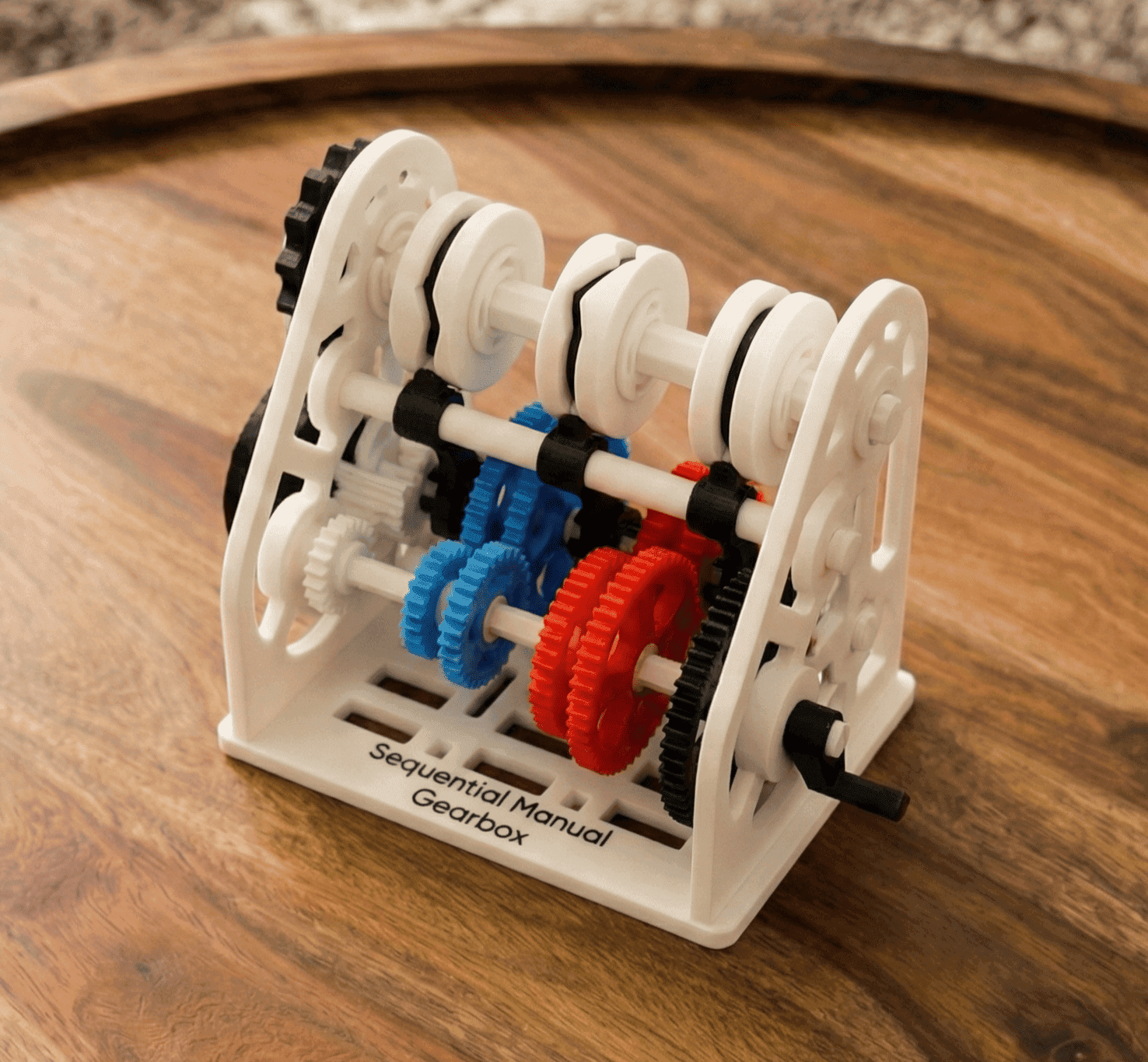 Functional Sequential Manual Gearbox Model - 5-Speed + Reverse